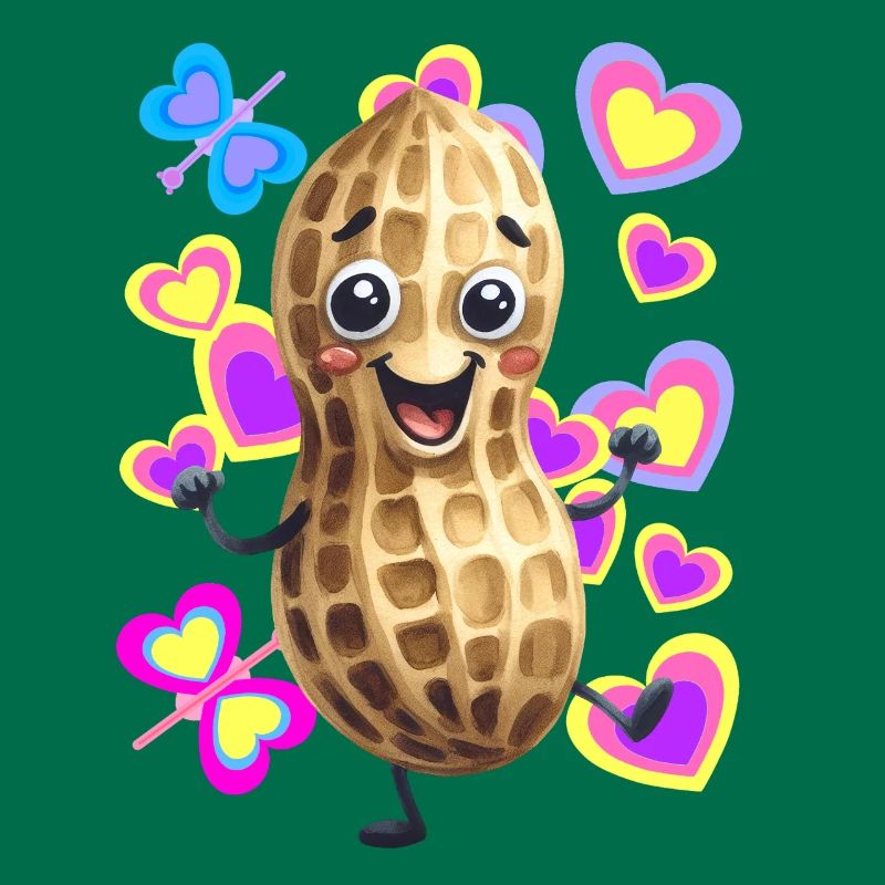 Peanut Spring Dance Dancing Peanuts Kids