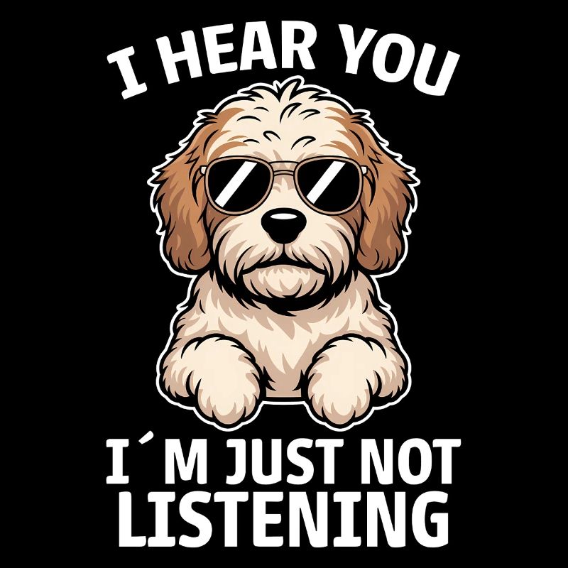 Cockapoo disant chiens drôle Cockapoo cadeau