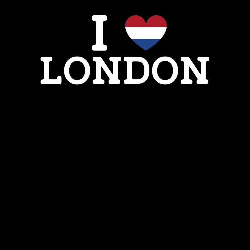 J’aime Londres Cool Wrong Flag Pays-Bas Amant