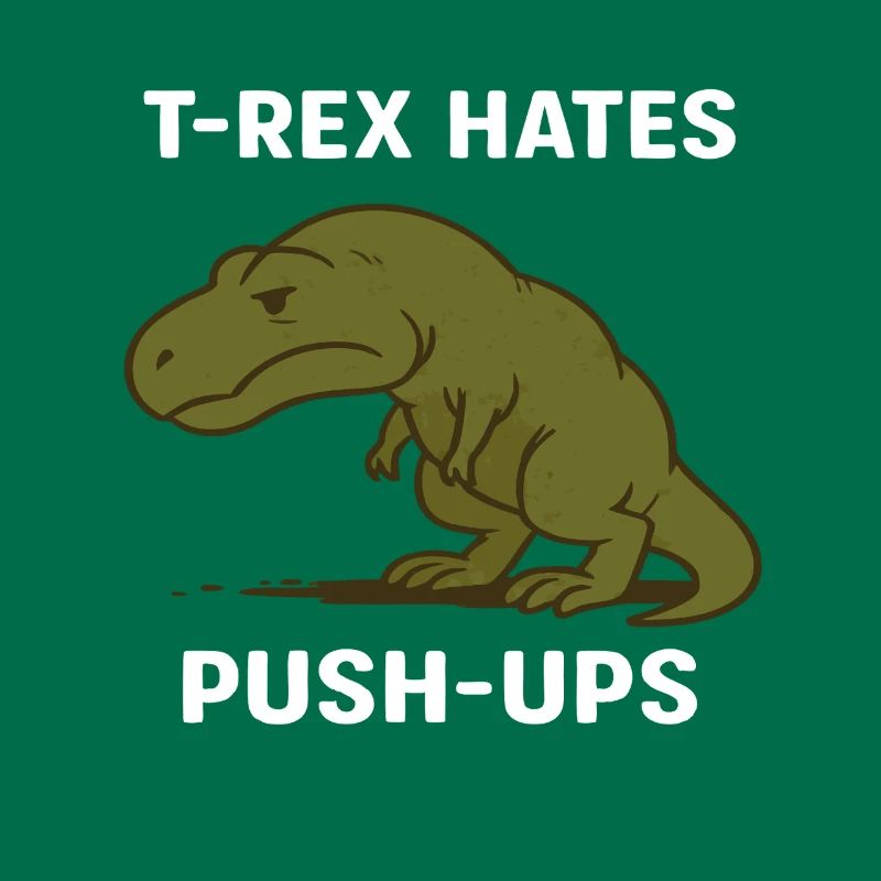 T Rex déteste les pompes