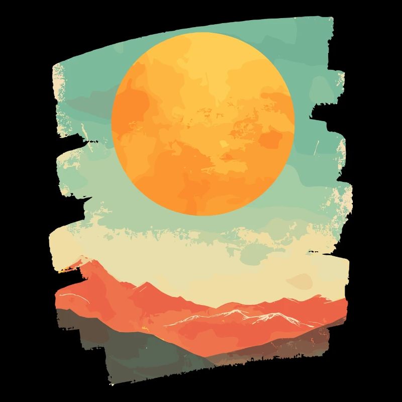 Soleil d’été Coucher de soleil