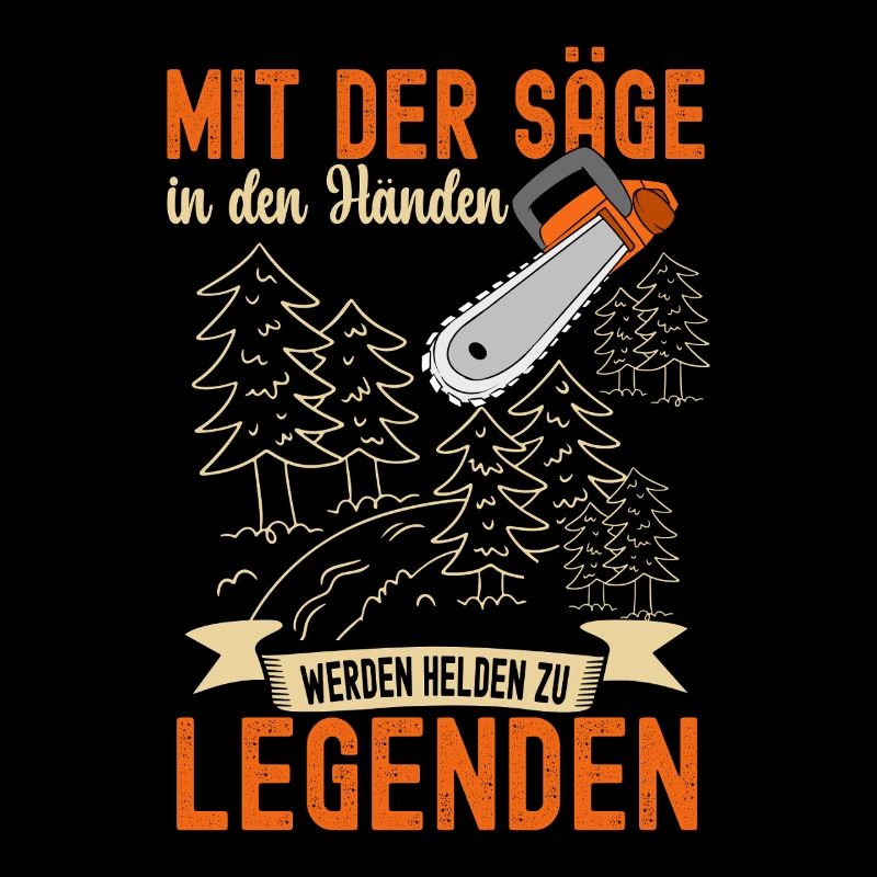 Mit Der Säge In Den Händen Werden Helden Legenden