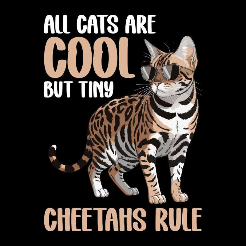 All the cats are cool, but tiny cheetahs