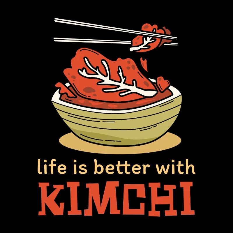 Das Leben Ist Besser Mit Kimchi