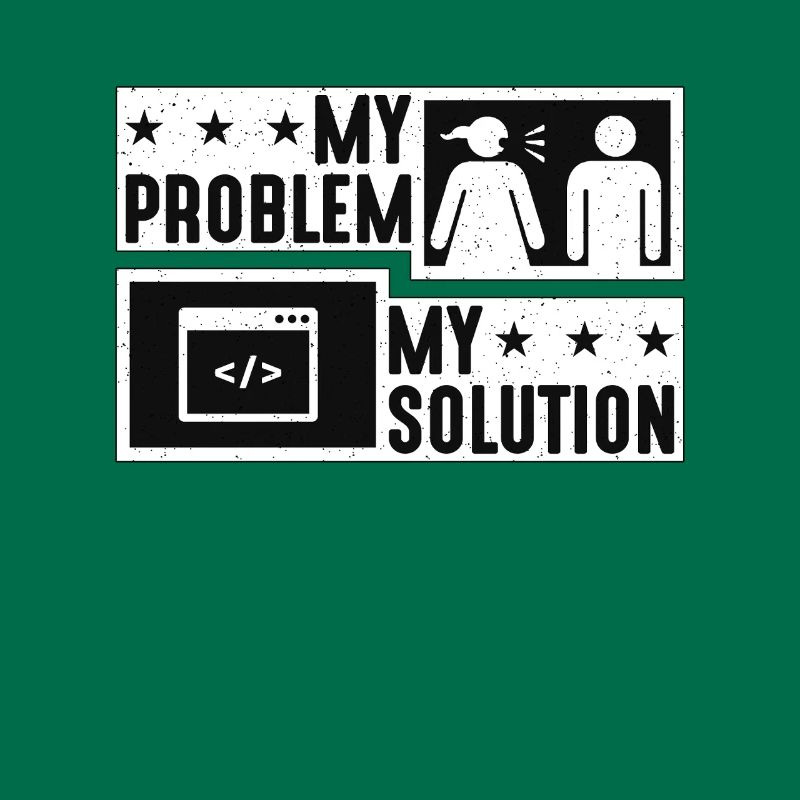 Online Coder My Problem My Pictogram Dad Developer