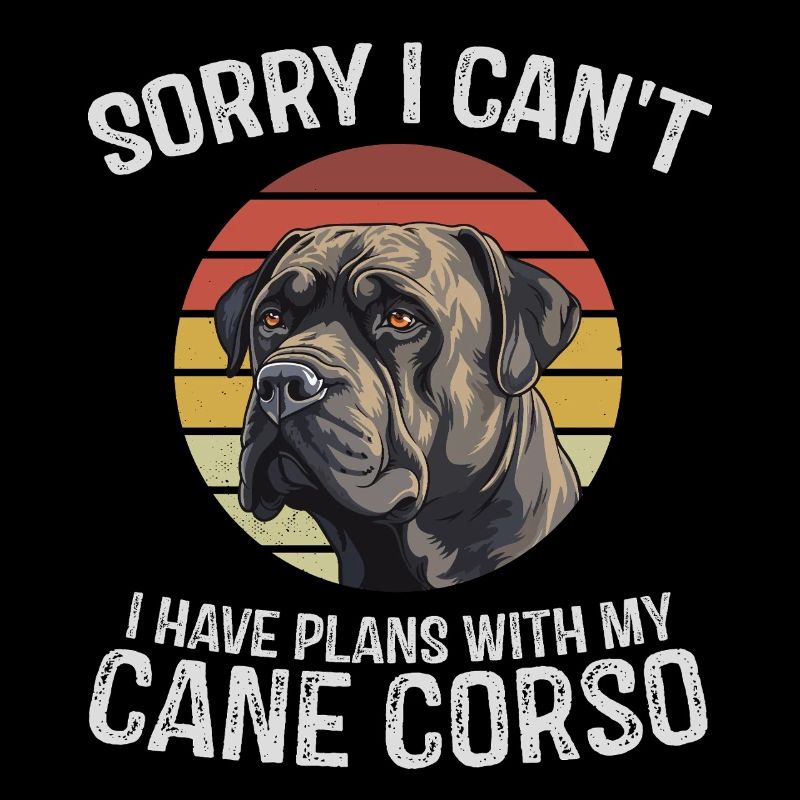 Cane Corso Apology Graphic T-Shirt