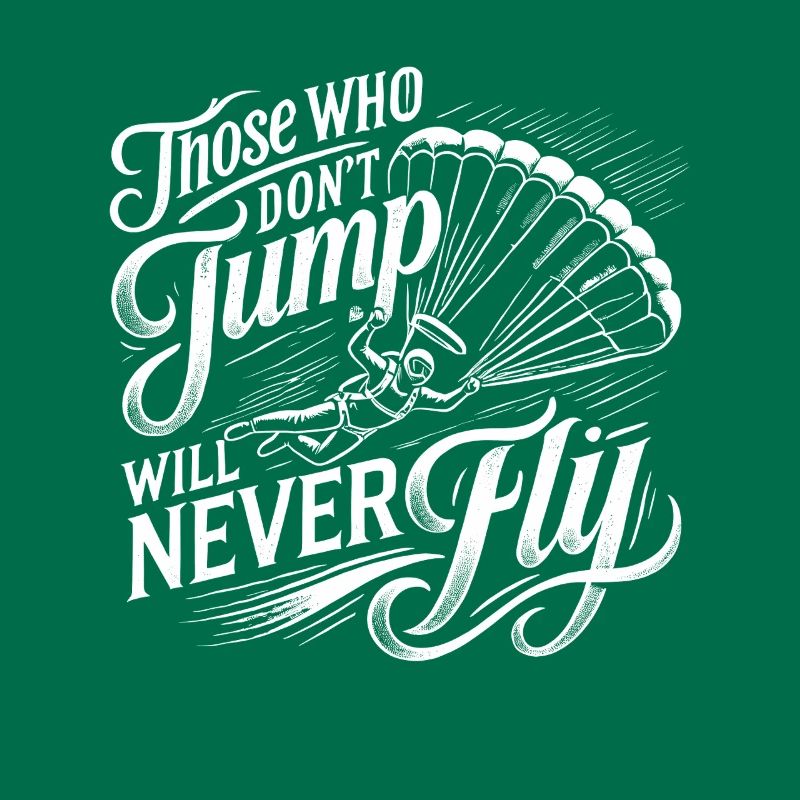 Wer nicht springt, wird nie fliegen