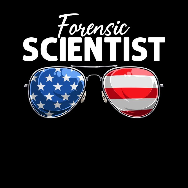 Forensic Scientist USA Sunglasses Funny Forensics