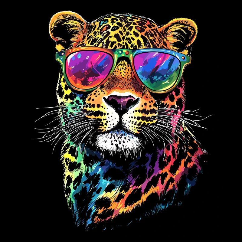 Leopard Panther Raubkatze Katze Panter Leoparden