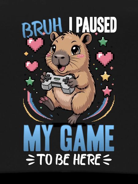 Capybara Gamer Gaming