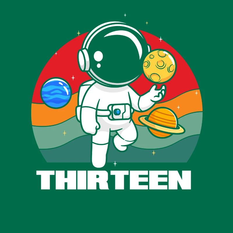 Space adventures for thirteen-year-olds