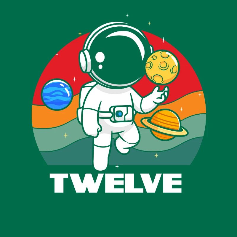 Aventure d’anniversaire de douze ans d’astronaute