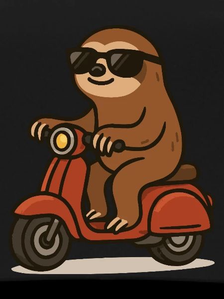 Sloth Moped