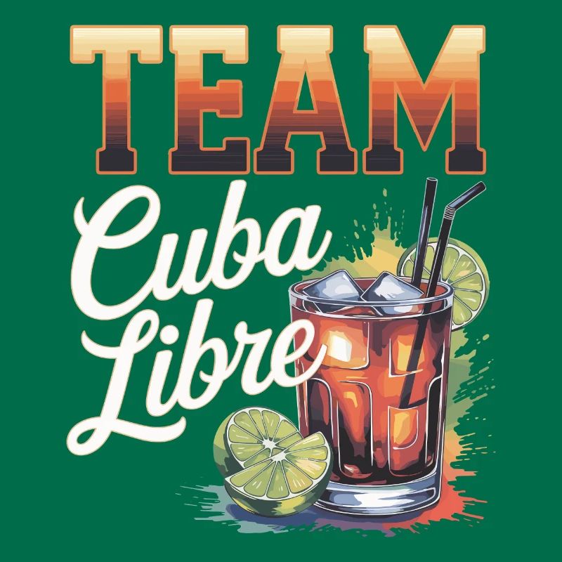 Cocktail Bartender Team Cuba Libre