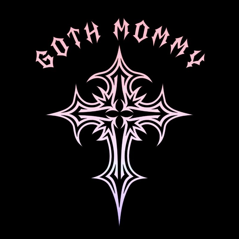 Goth Mommy! Gothic Aesthetics Y2K Cross