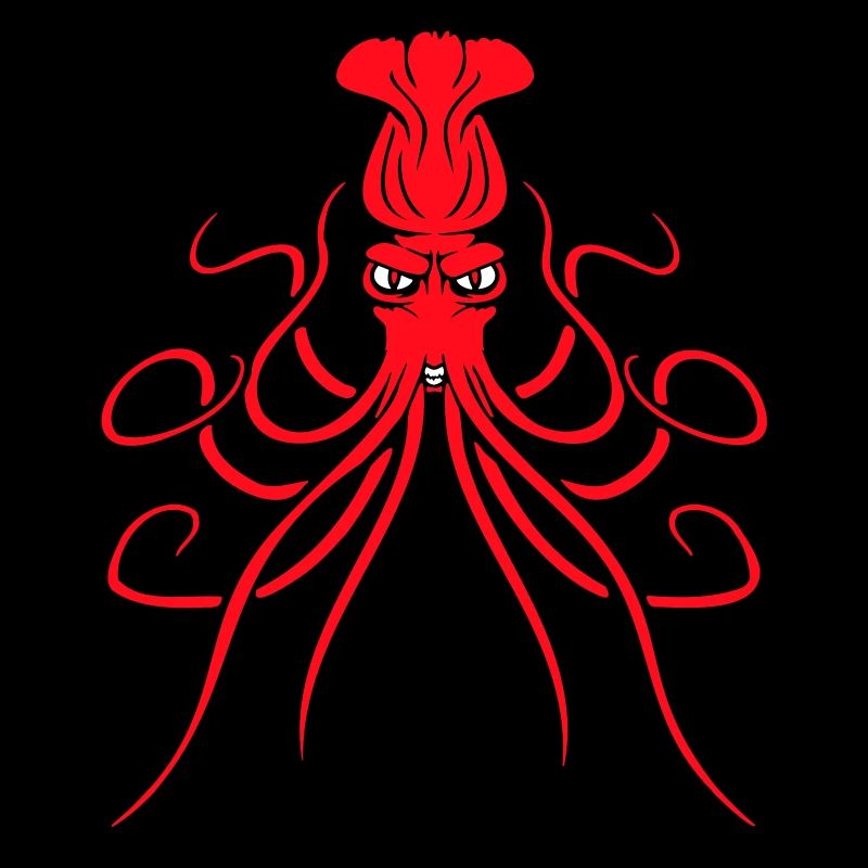Octopus, octopus, octopus, cephalopod, evil eye