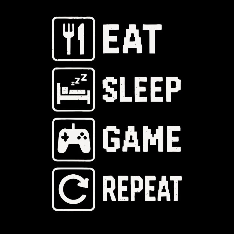 Manger dormir jeu Répéter