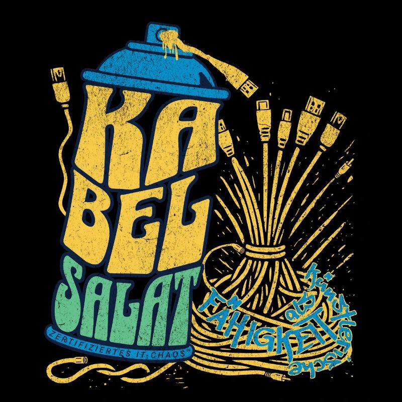 Cable clutter as an artistic skill