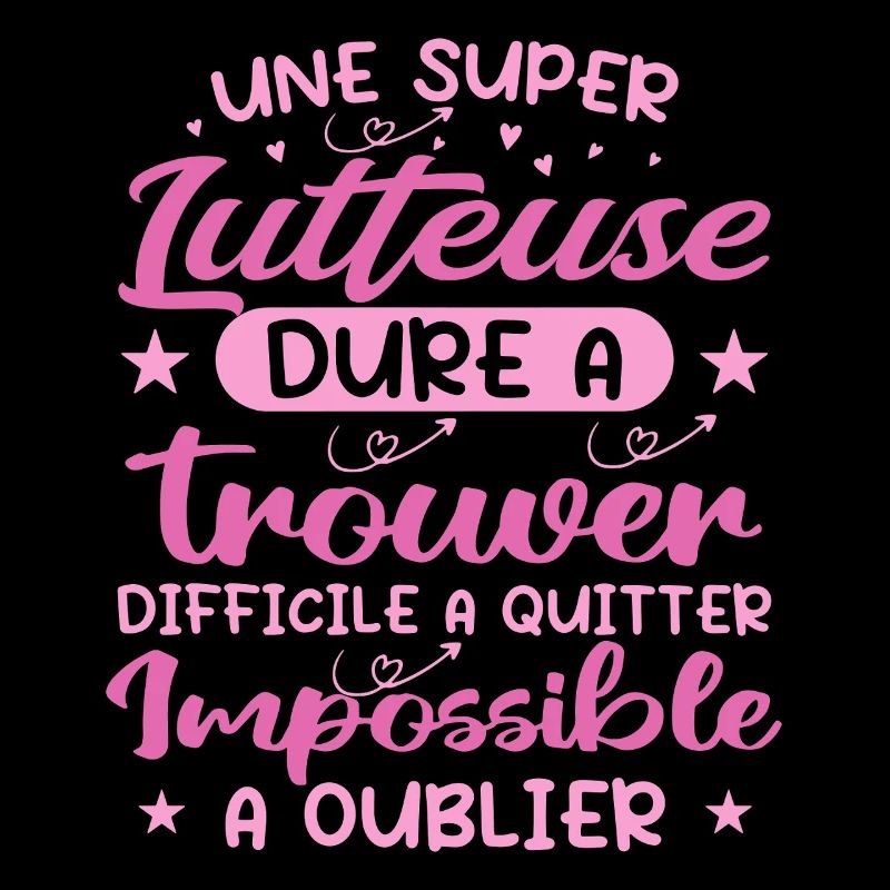 Une Super Lutteuse - Cadeau lutteuse