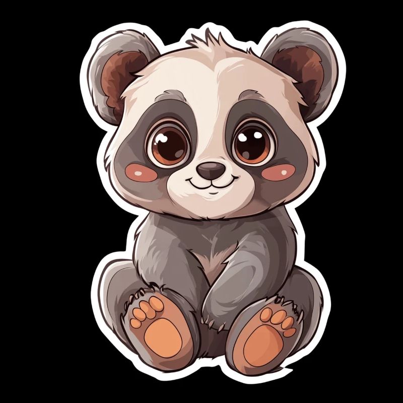 Ours panda mignon