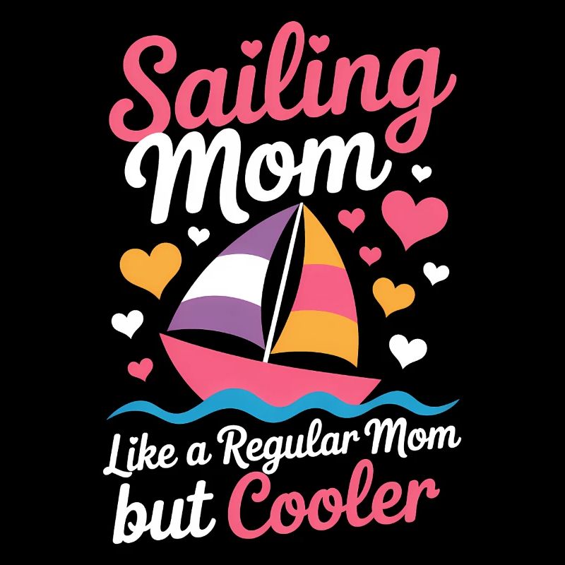 Sailing Saying Mom Mom Sailor Sailing Gift