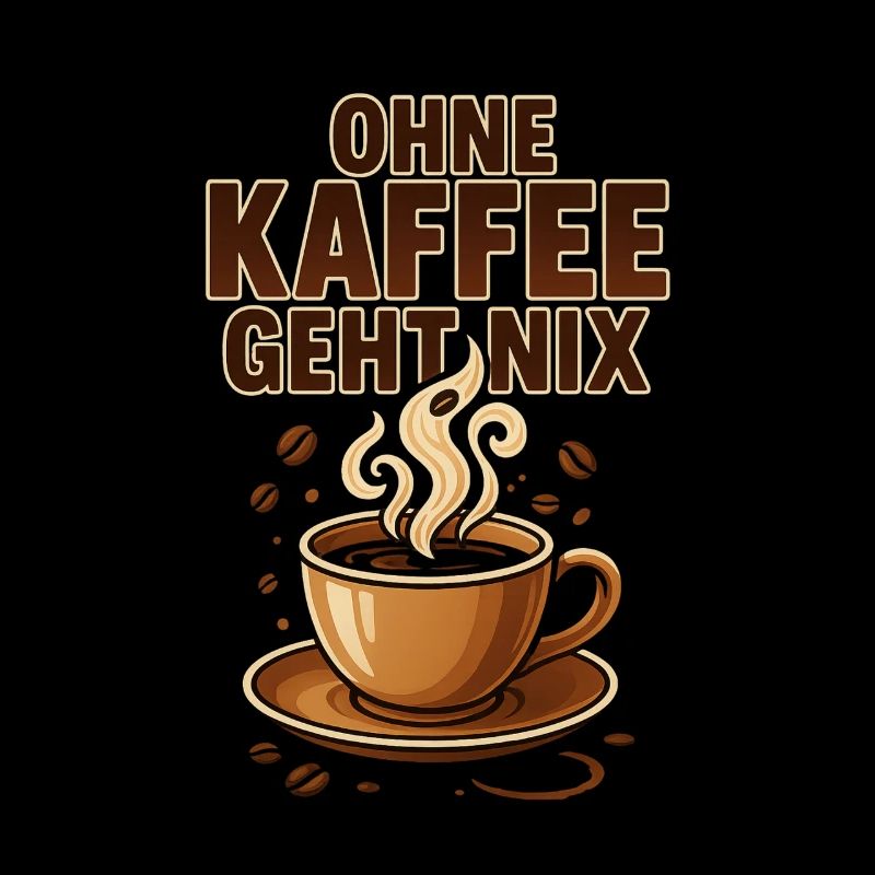 Ohne Kaffee geht nix Kaffeeliebhaber & Kaffeefans
