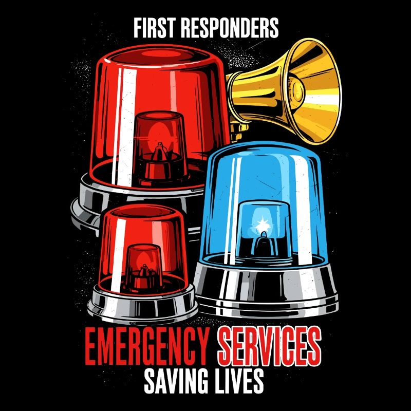 Sirènes Premiers intervenants Service d’urgence