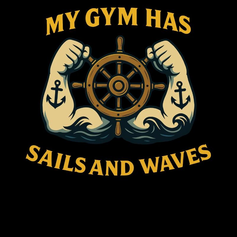 My gym has sails and waves captain