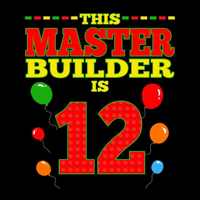 Master Builder 12 Years Old Block Building 12th
