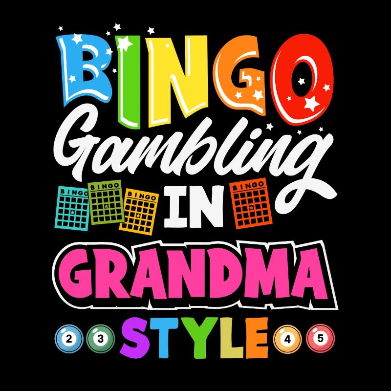 Bingo Oma Geschenk Bingo Liebhaber Großmutter