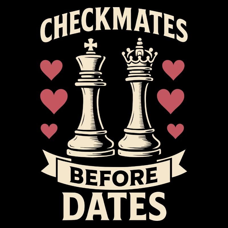 Joueur d’échecs échec et mat avant les dates
