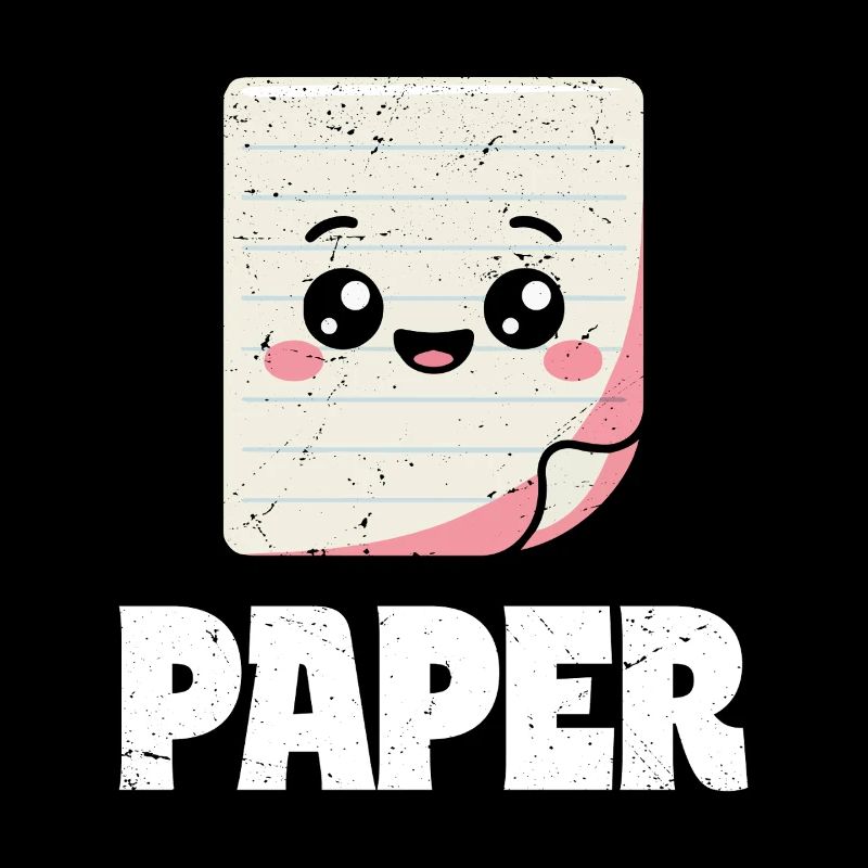 Ciseaux Pierre Papier Groupe École Jeu Papier Figurine