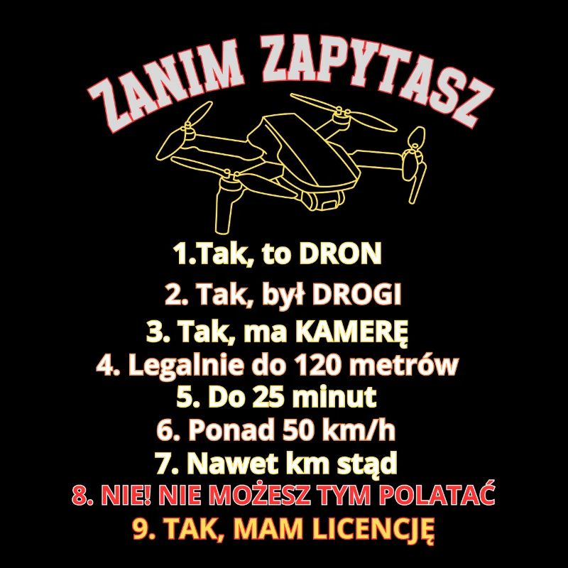 Dla pytających, zasady , Dron pilot