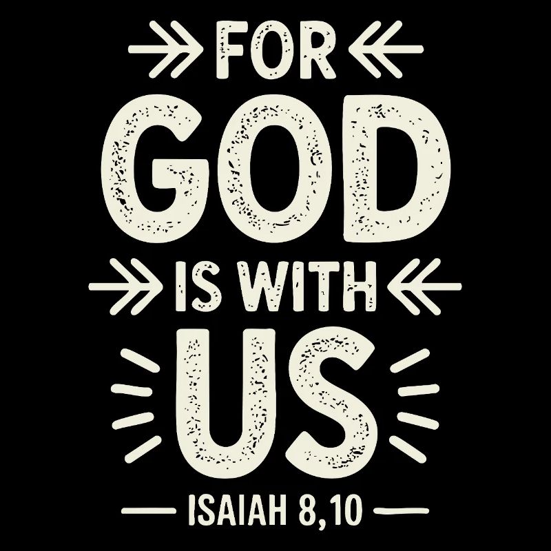 For God Is With Us Design