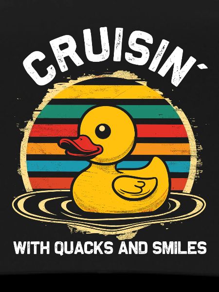 Rubber duck crew enjoys cruise