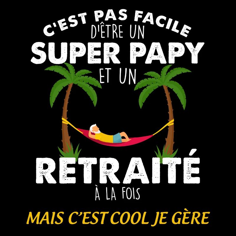 Notre Papy Retraité Vacances Tropical