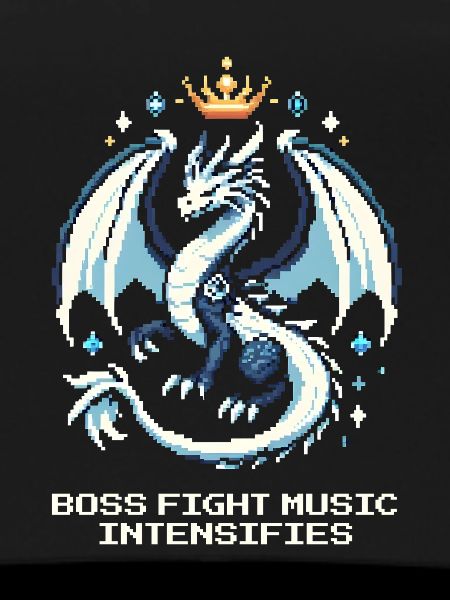 Bosskampf-Musik | Drache Pixel Art