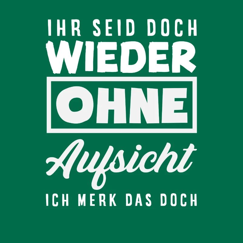 Again without supervision – sarcasm