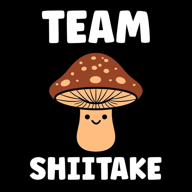 Team Shiitake Mushroom Graphic