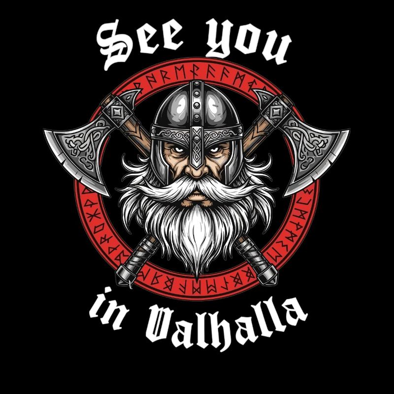 Logo des haches vikings Valhalla