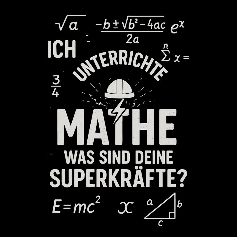 Mathe Superkräfte – Ich unterscheide Mathe Lehrer