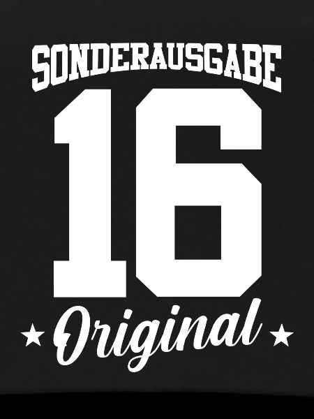 16 Anniversaire