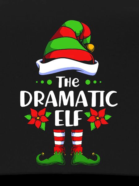 Elfe Elf Weihnachtsgeschenk Dramaqueen Drama
