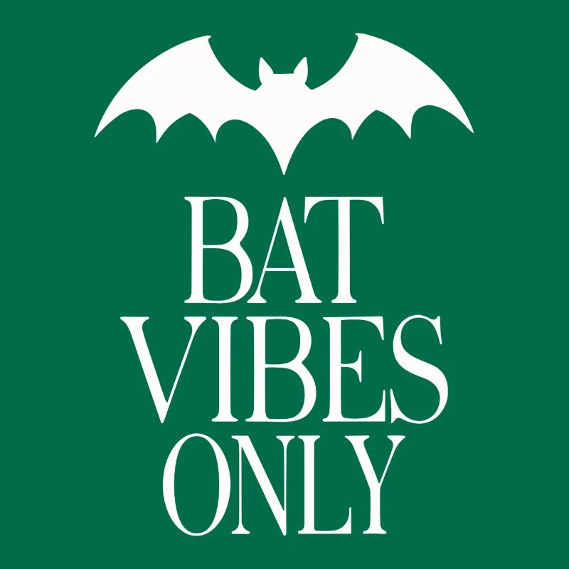 Fledermaus-Vibes Only – Goth-Statement