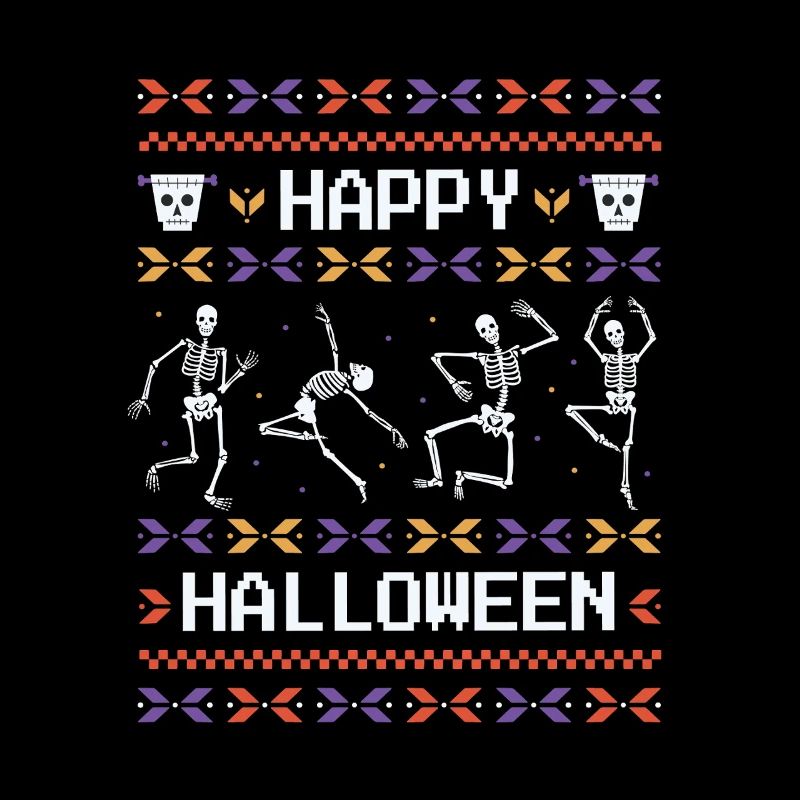 Style laid Joyeux Halloween Conception festive