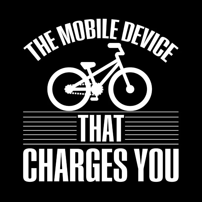 Fahrrad Stromwitz Maillot de cyclisme Funny Bicycle Tee