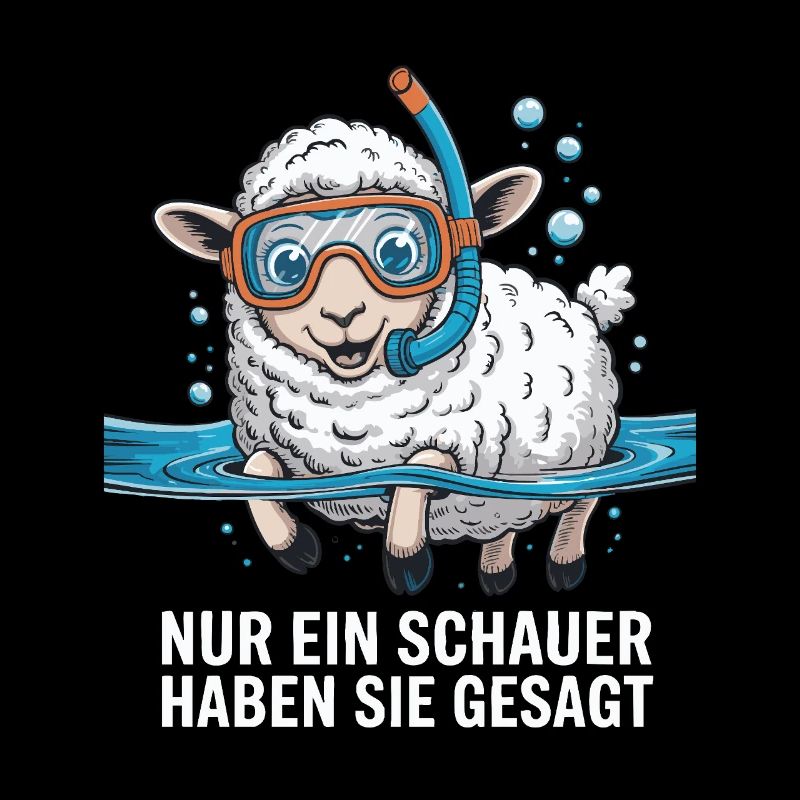 Nur ein Schauer – Lustiges Schaf Design