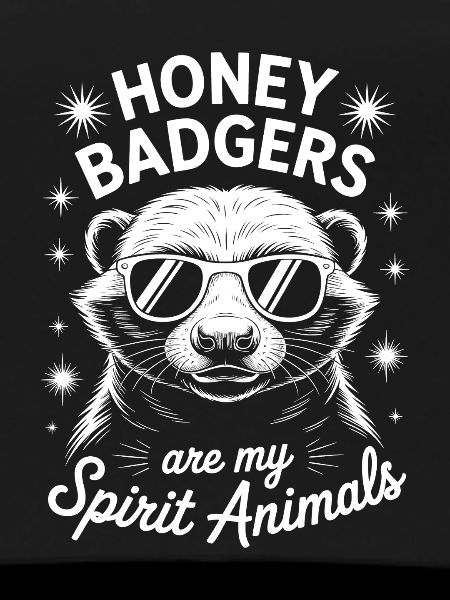 Honigdachs Spruch Lustiges Honigdachs Geschenk