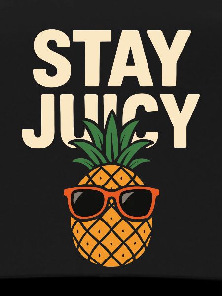 Stay Juicy – Cool Pineapple Design
