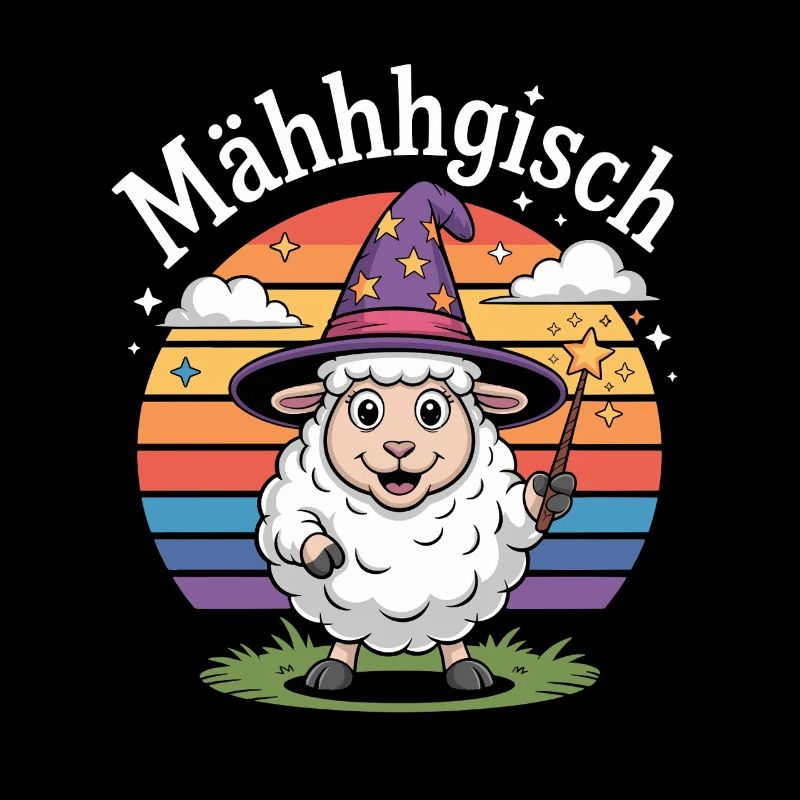 Mowgish Sheep Wizard Rainbow